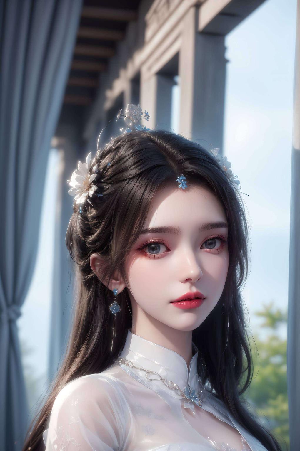 主角是李慕婉新建模壁纸时尚又独特