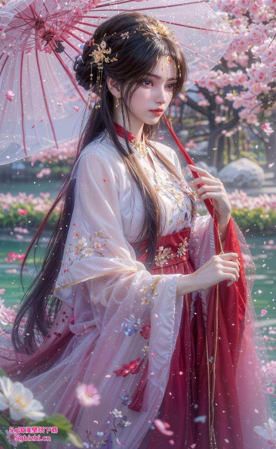 她的图片美得让人心动绝对是苹果手机的完美背景哦！