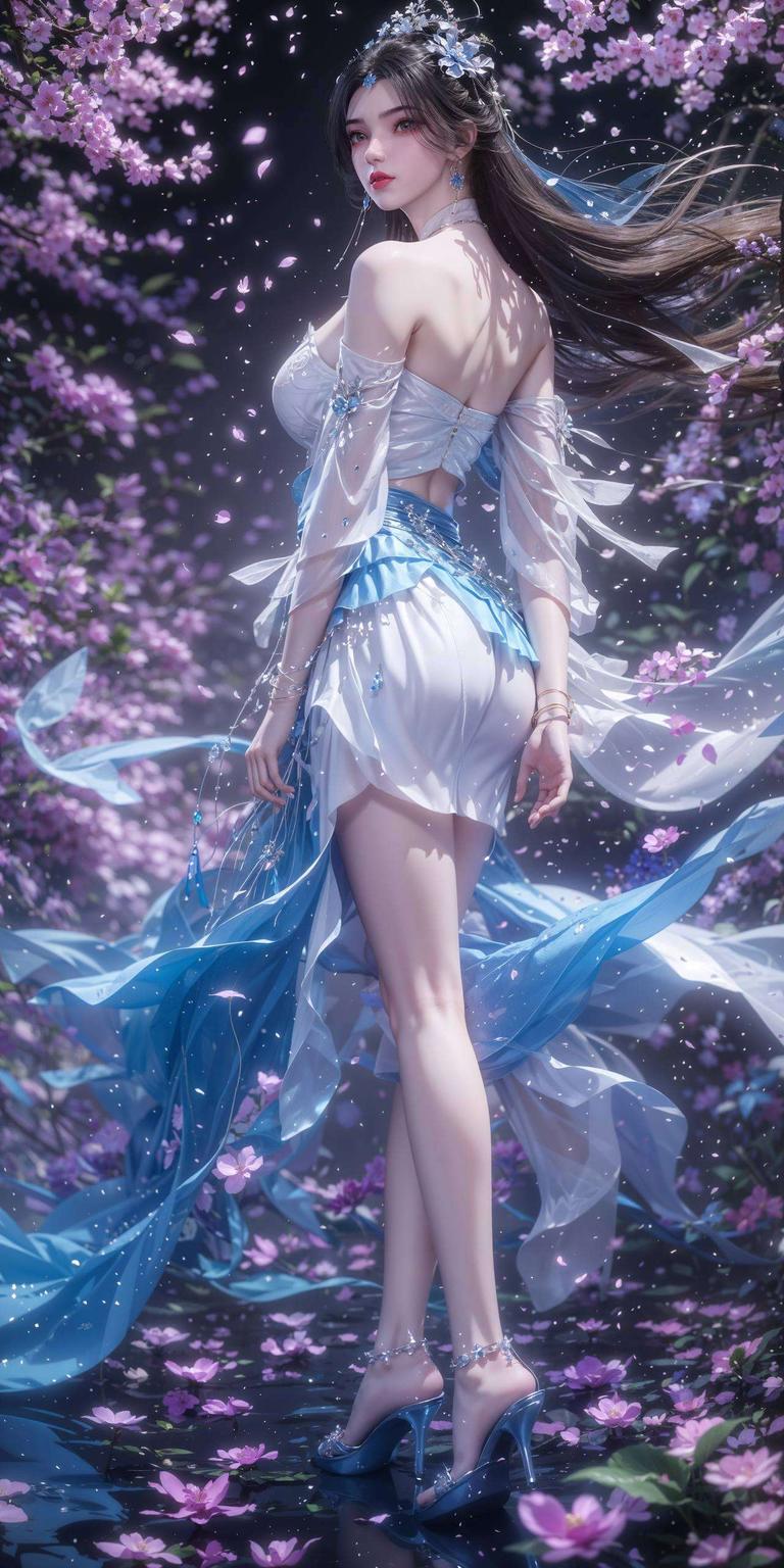 色彩斑斓国漫女神魅力绽放