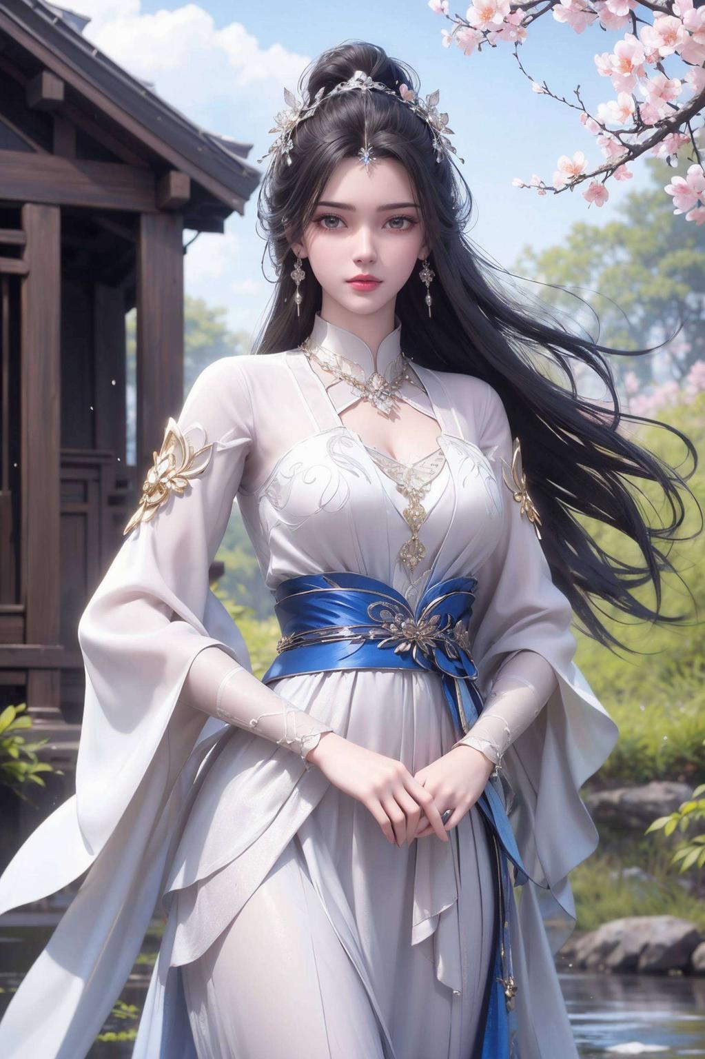 这款超精致护眼壁纸平板宛如置身古典仙境