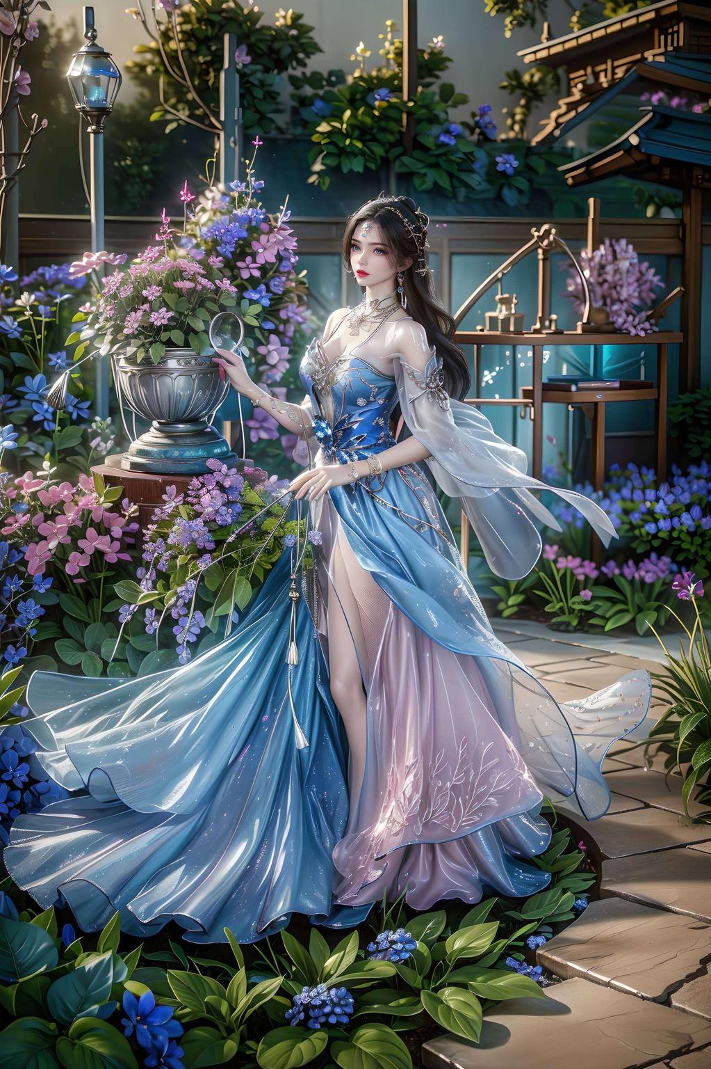 李慕婉仙气飘飘让你的手机瞬间变身仙侠世界！”