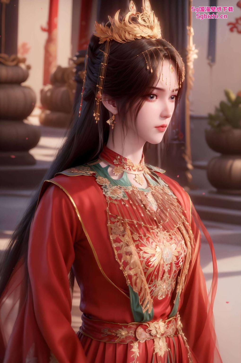 让你的苹果设备瞬间焕发新生！掘金壁纸新成员李慕婉亮相！这款精选动漫壁纸