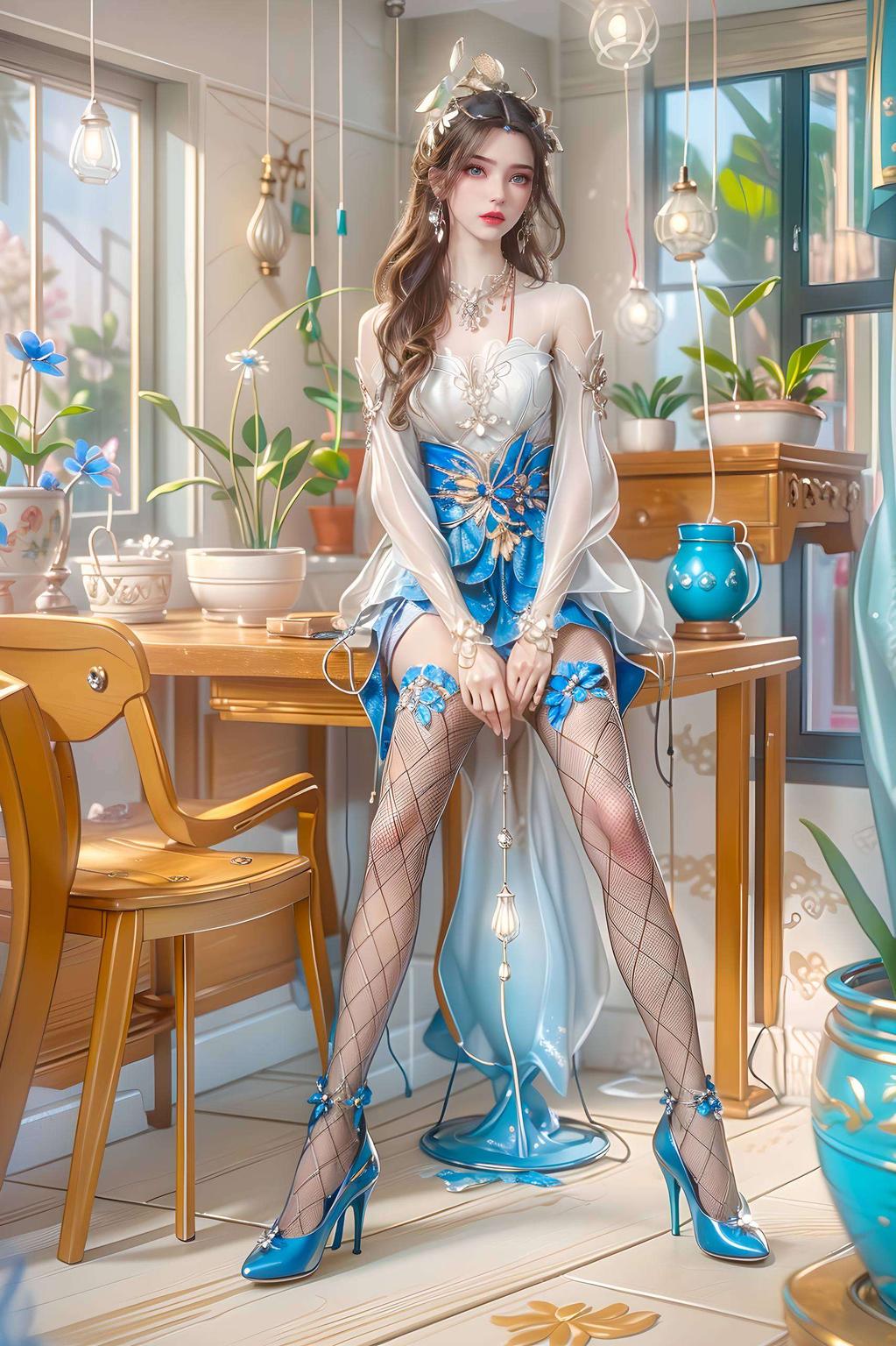 粉嫩嫩的色调这款特集免费壁纸包绝对不能错过！国漫女神李慕婉图片超可爱