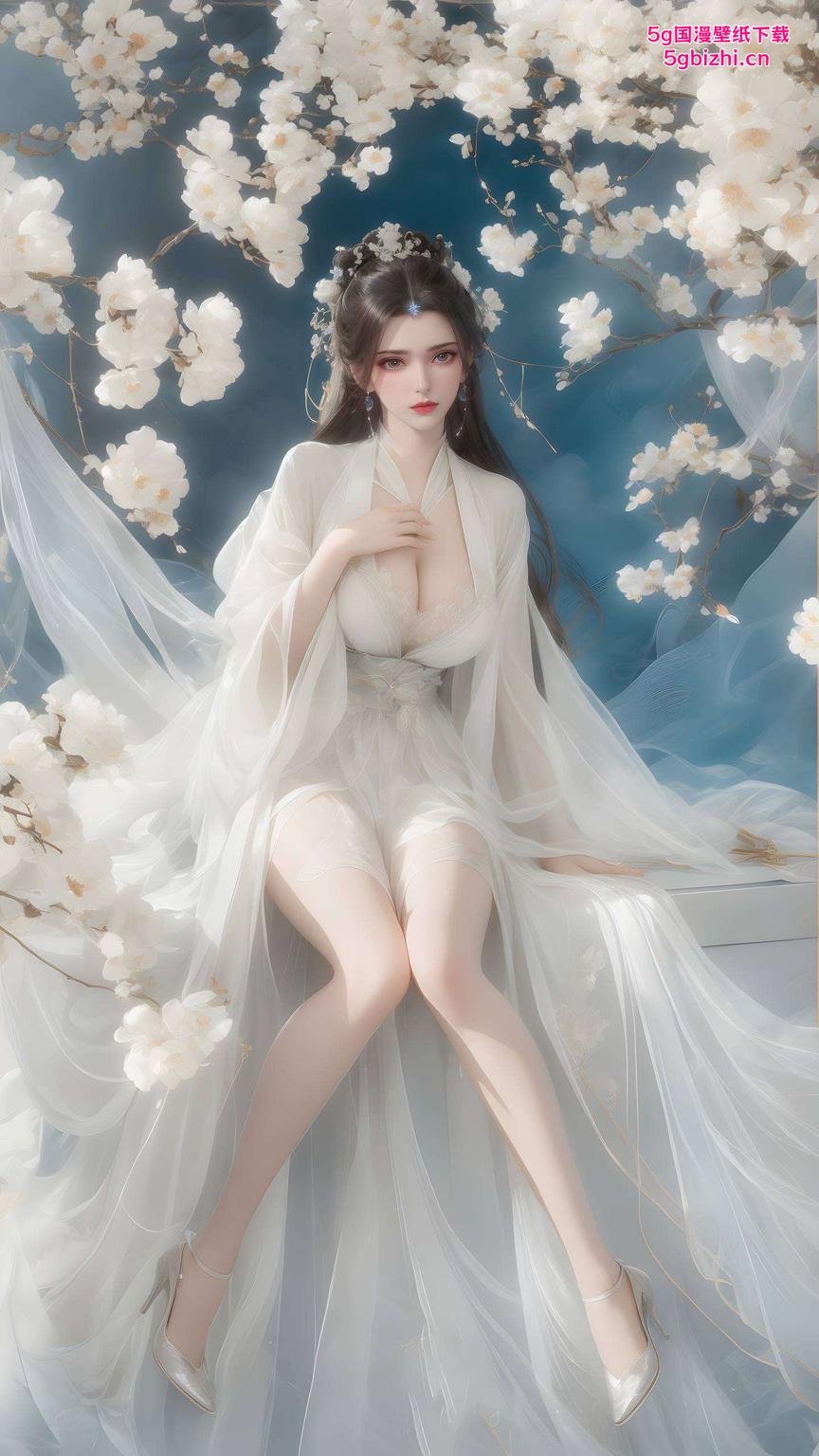 壁纸上的她优雅动人IPad上的最美风景！瞧