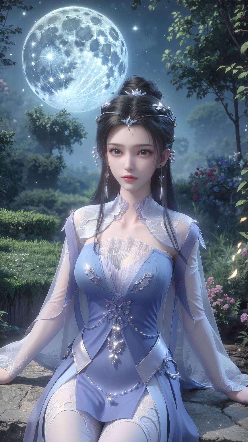 光影交错画面中