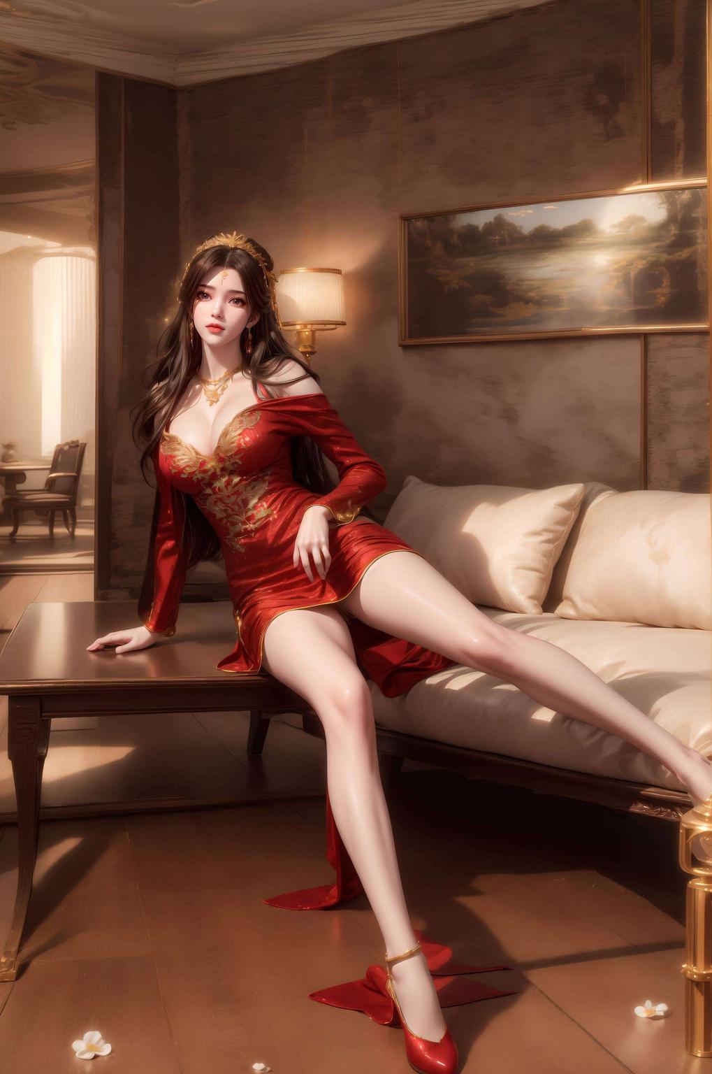 高清壁纸美得让人心动！细腻笔触勾勒出她的柔美气质