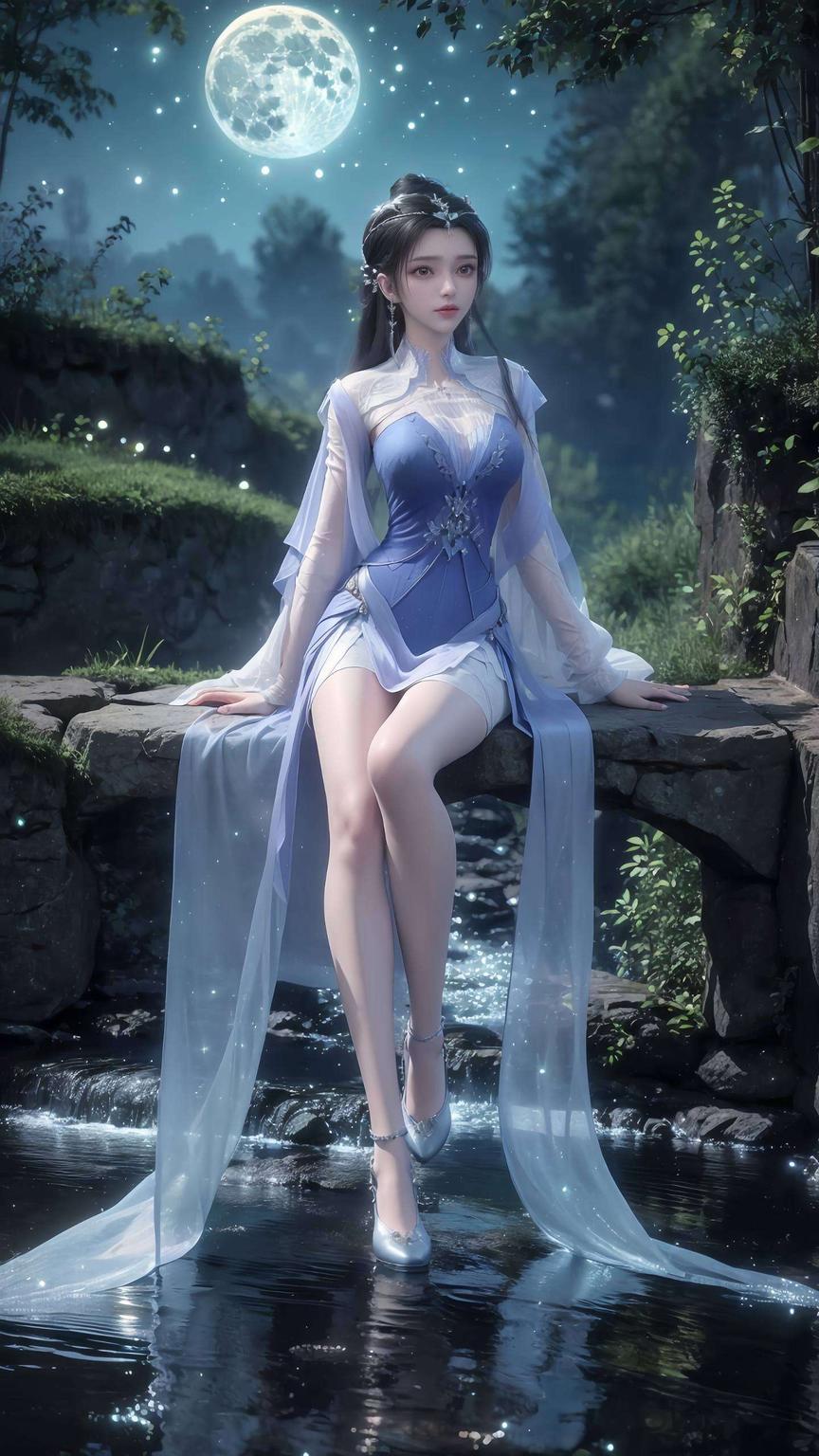 让你的手机瞬间焕发魅力！这款李慕婉变装壁纸