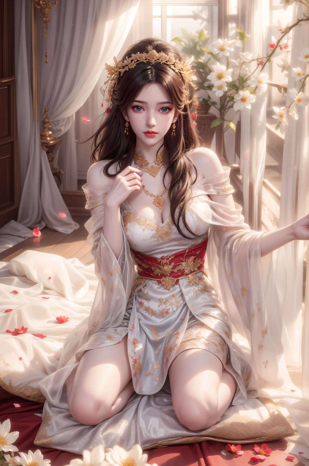 让人沉浸于静谧的美感中犹如李慕婉仙女般清新脱俗