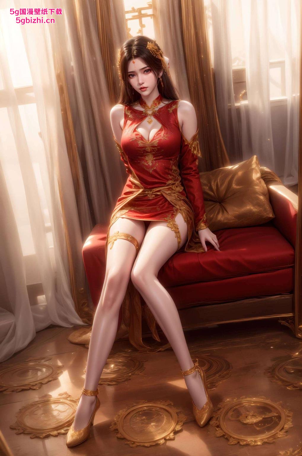 这款仙逆中的李慕婉唯美精细角色Win10壁纸仙气环绕