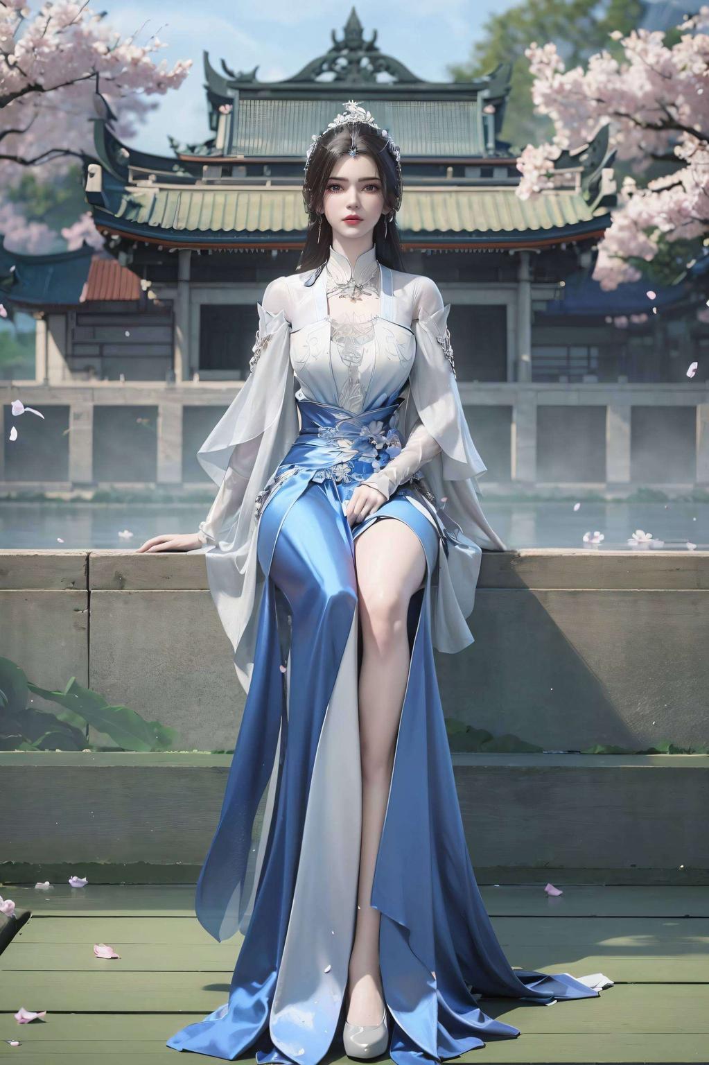 这款热门游戏壁纸以PC端粉色为主题李慕婉动态壁纸图片中