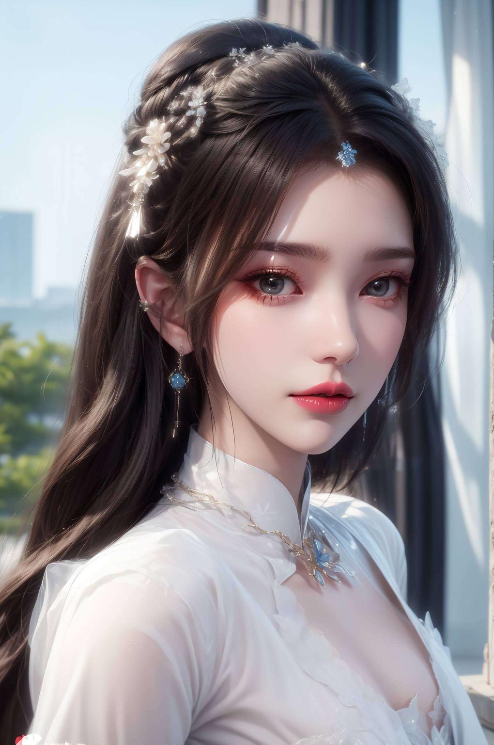 忧郁的眼神今天给大家带来一款超美的伤感风壁纸