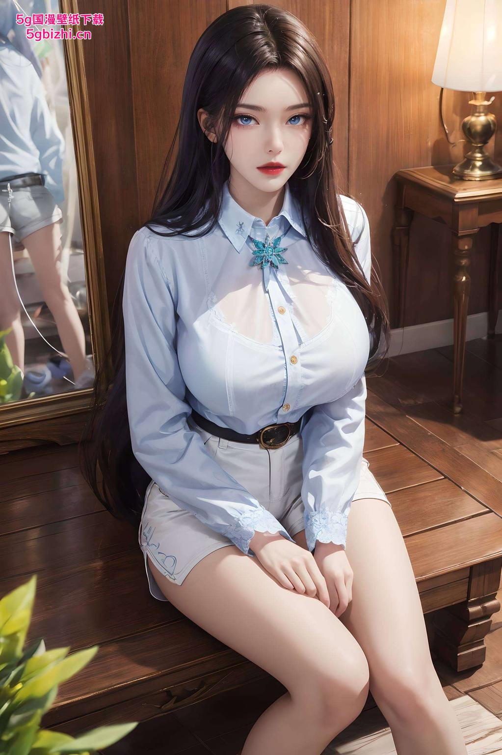 今天给大家带来一款超高清的1920x1080动漫壁纸主角是AI壁纸界的颜值担当——凌落宸！高清细腻