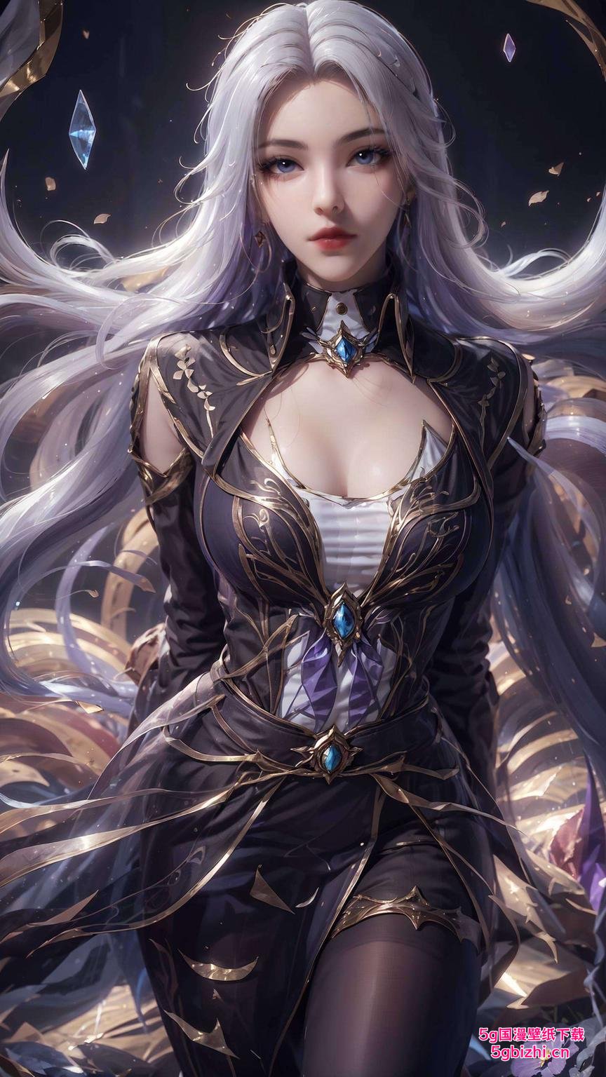 这款凌落宸高清变装壁纸让你的手机锁屏瞬间高大上！快来体验国漫之美吧！