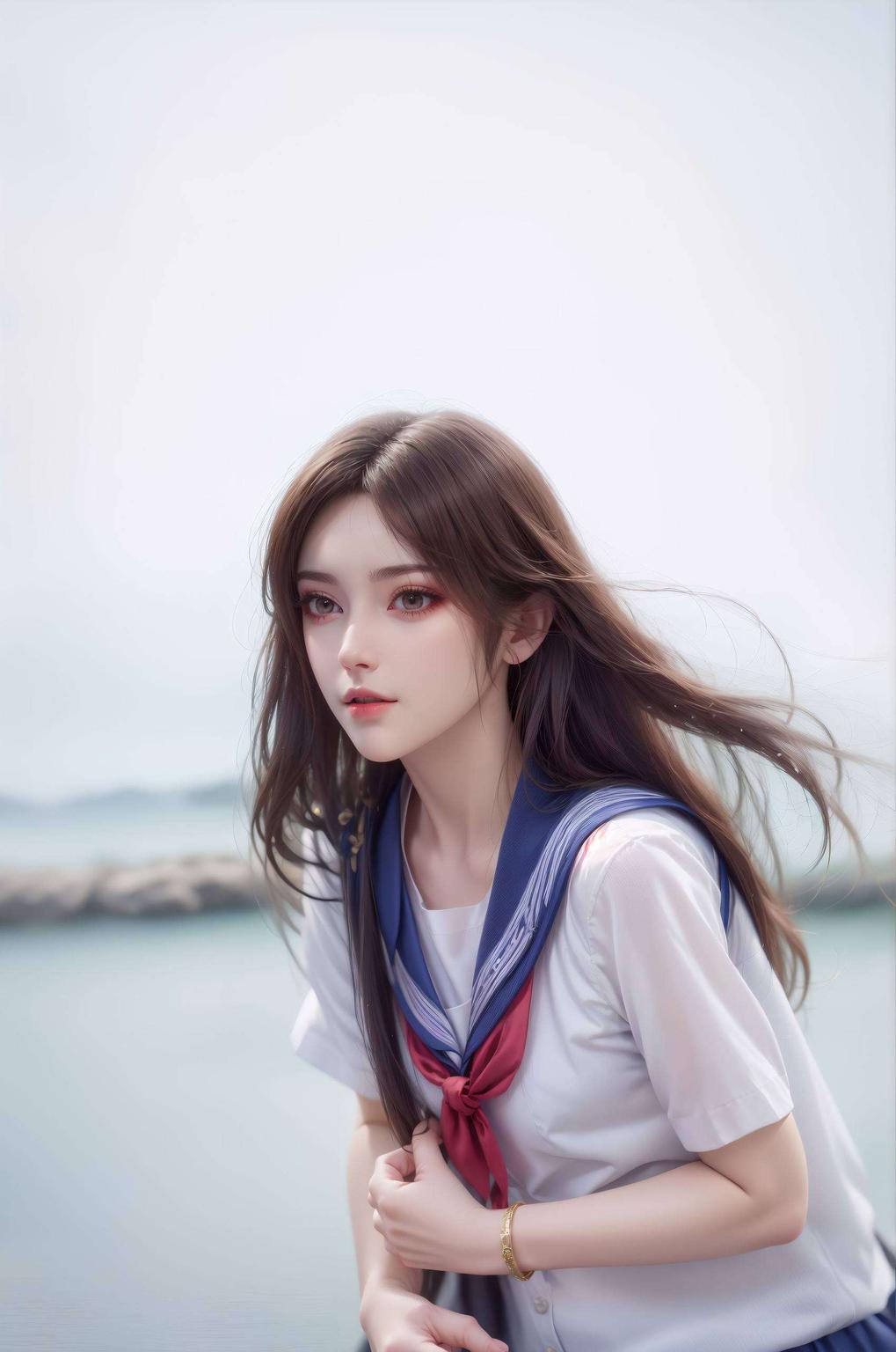 今天给大家带来一款极简风格的Win10壁纸锁屏瞬间让你爱上她的美！