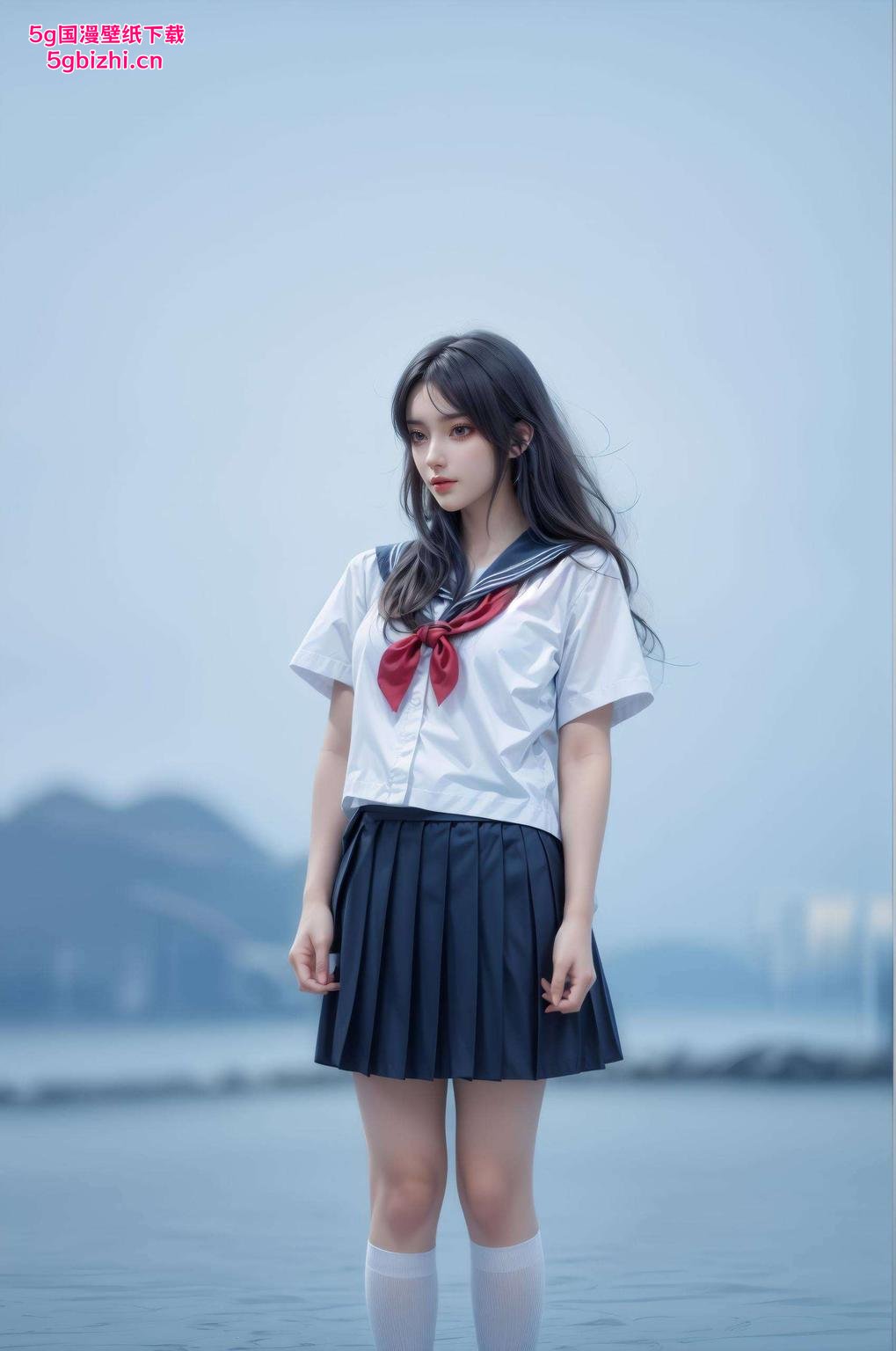 简洁风格柳菲高清壁纸