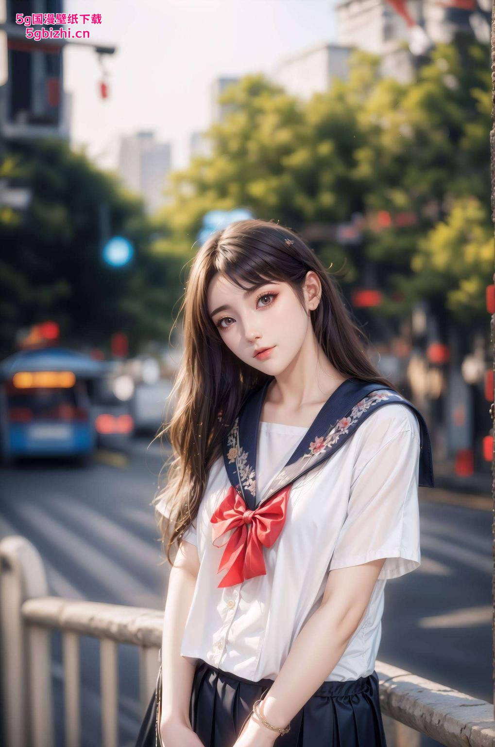 高清壁纸捕捉了她轻盈的步伐与自然的和谐电脑桌面瞬间变身清新田园