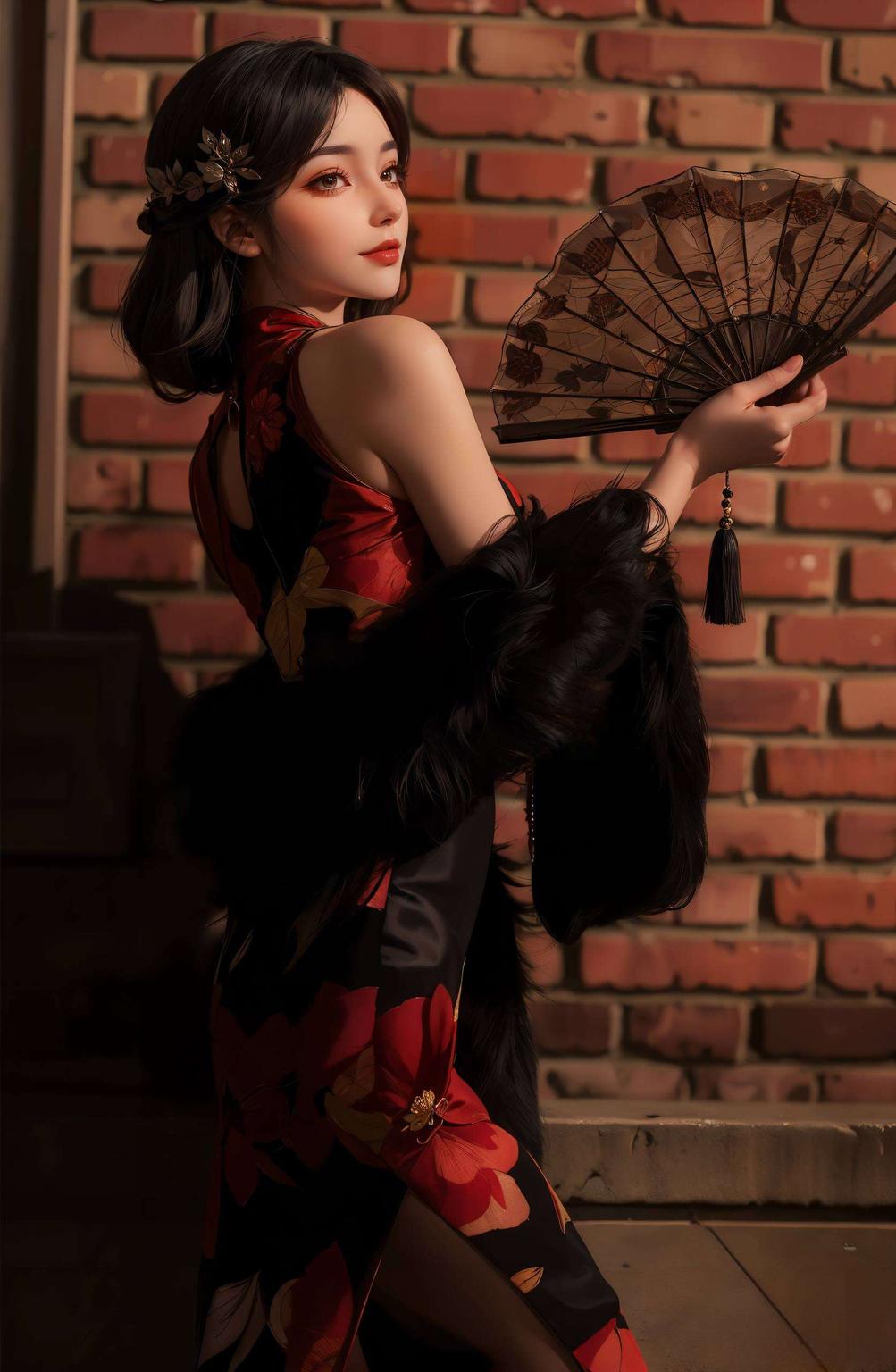 仿佛她就要从屏幕中跃出