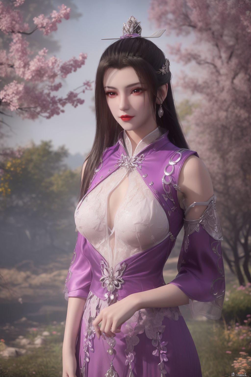 仙逆柳眉仙气萦绕