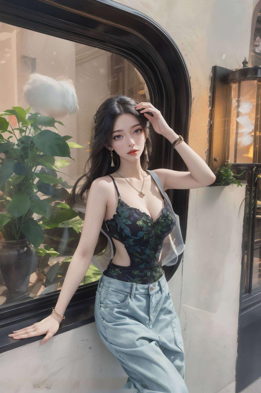 享受视觉盛宴！🌟✨柳神美颜壁纸来啦！1920x1080高分辨率