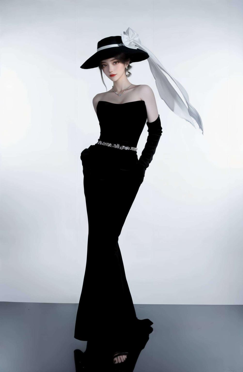 绿色古韵清新脱俗