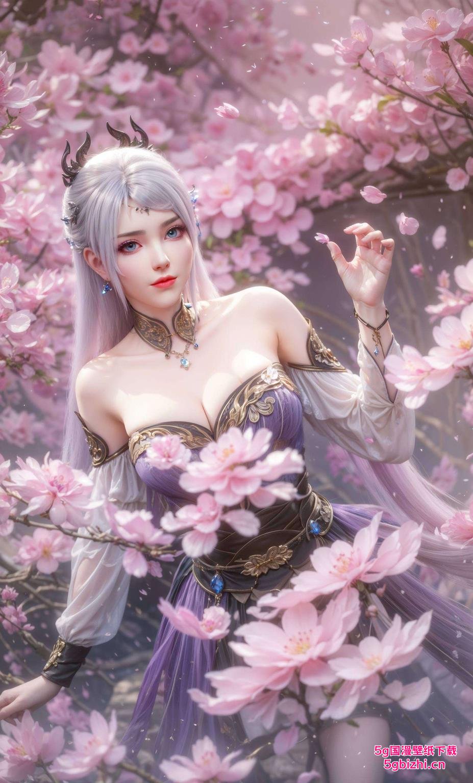 为你的Win10桌面添上一抹仙气洛璃长发飘逸