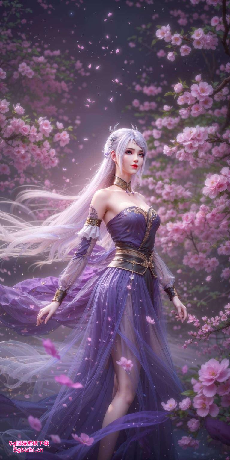 专为护眼打造！带来大主宰洛璃的精选壁纸图集为你的iPhone锁屏增添独特魅力！洛璃的美眸如星辰