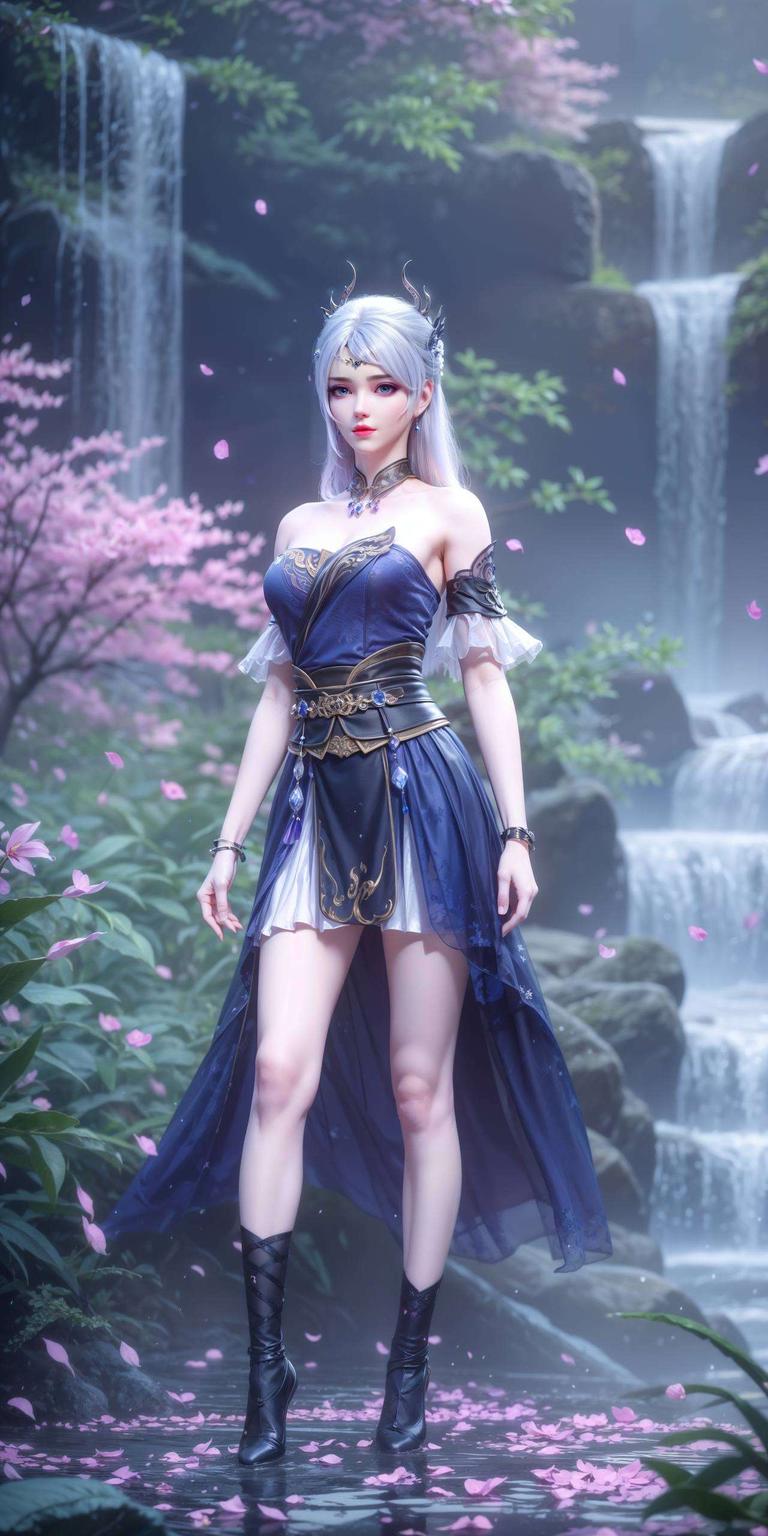 主角是咱们的动漫美女洛璃！高清图片美得让人心动