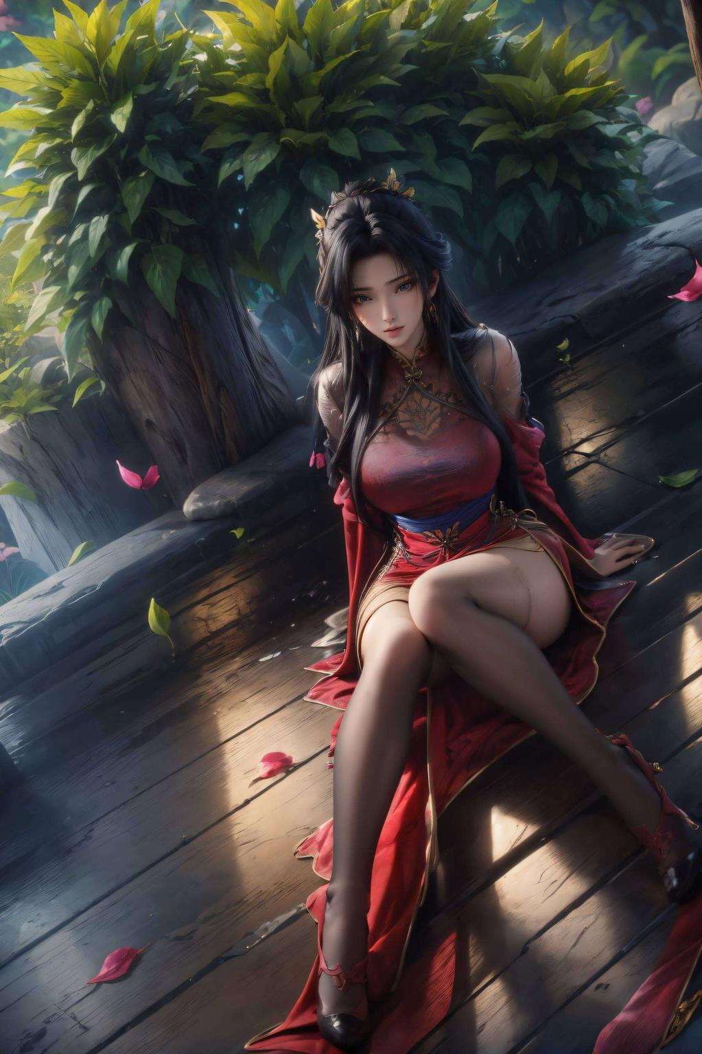 快来感受这位仙子的魅力吧！带给你不一样的桌面风景