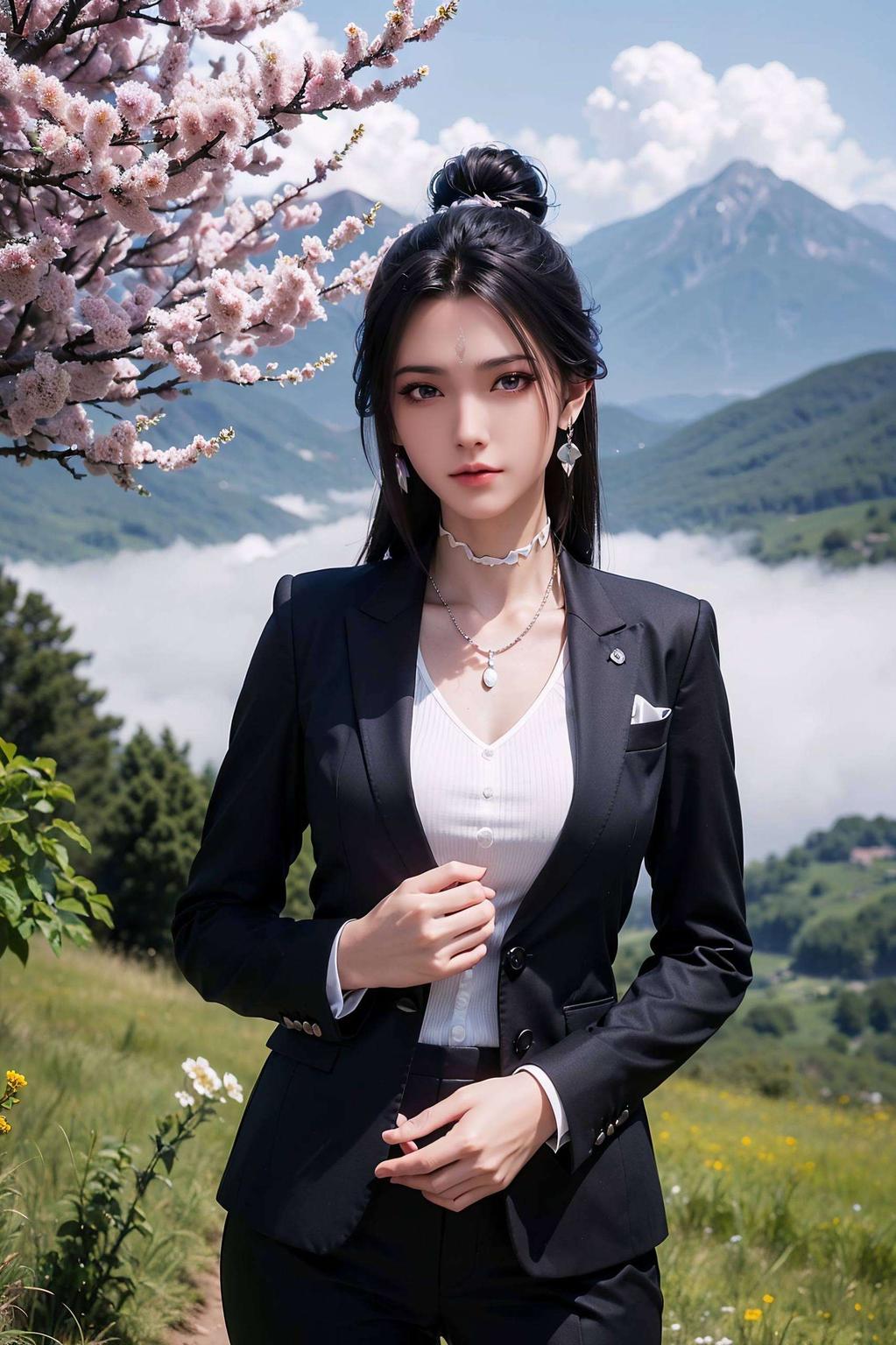 简直让人心动！快来看看这精致的线条和生动的色彩陆雪琪的美貌和气质简直完美呈现