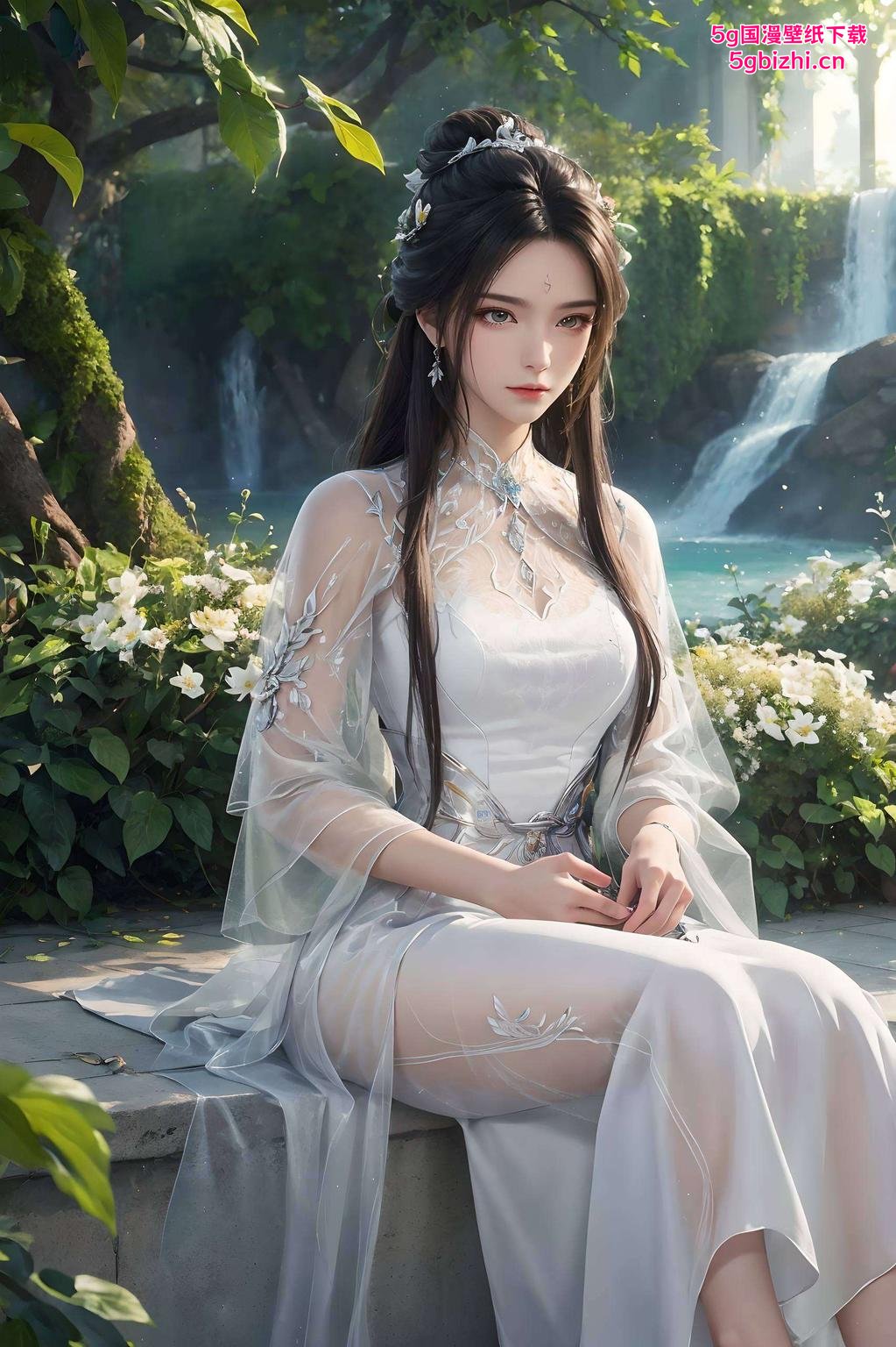 陆雪琪键盘壁纸清新自然的风格