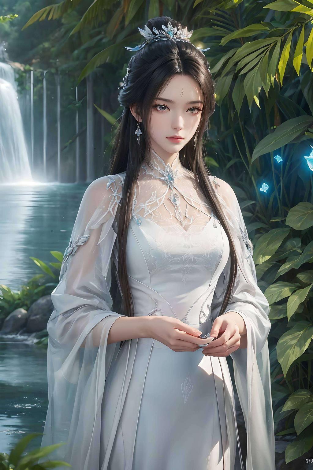 动漫迷们！这款陆雪琪壁纸背影图