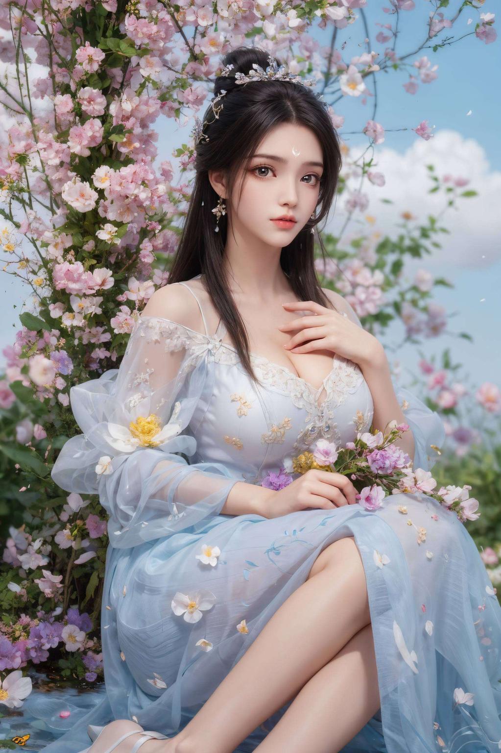 高清呈现陆雪琪的倩影这古风壁纸