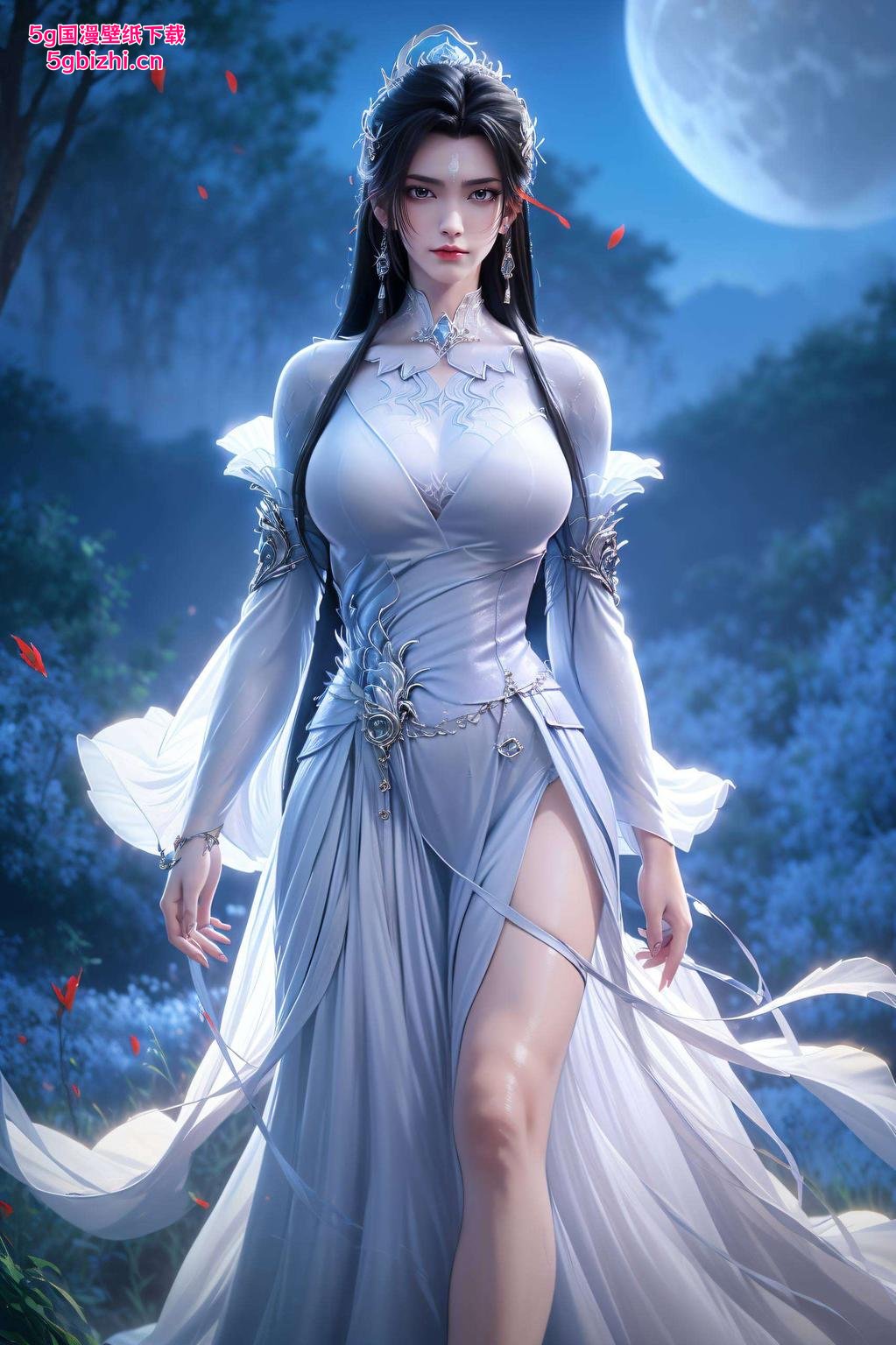 今天给大家带来一款超美的粉色系手机壁纸！看这陆雪琪剑背上的霜华熠熠生辉