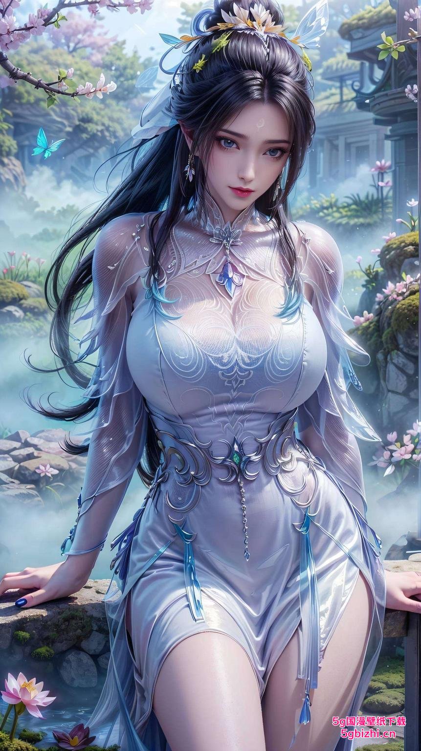 陆雪琪惊鸿雪这款护眼壁纸美得让人惊鸿一瞥