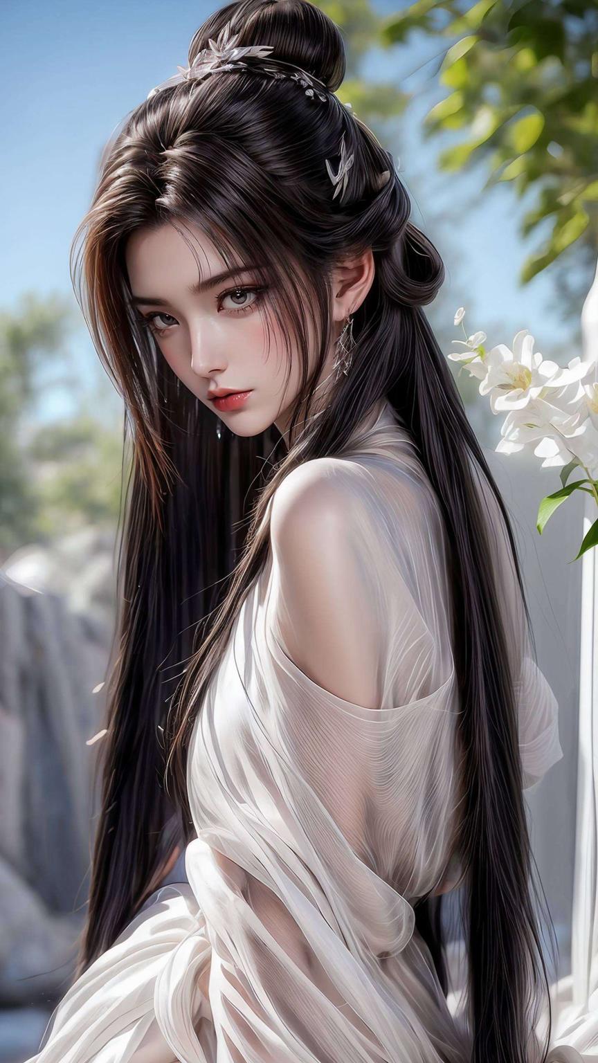 人物生动绝对让你的电脑桌面焕然一新！看这陆雪琪的英姿