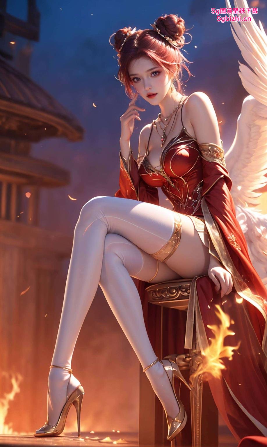 斗罗大陆马小桃燃魂登场！高清壁纸简洁风苹果专用