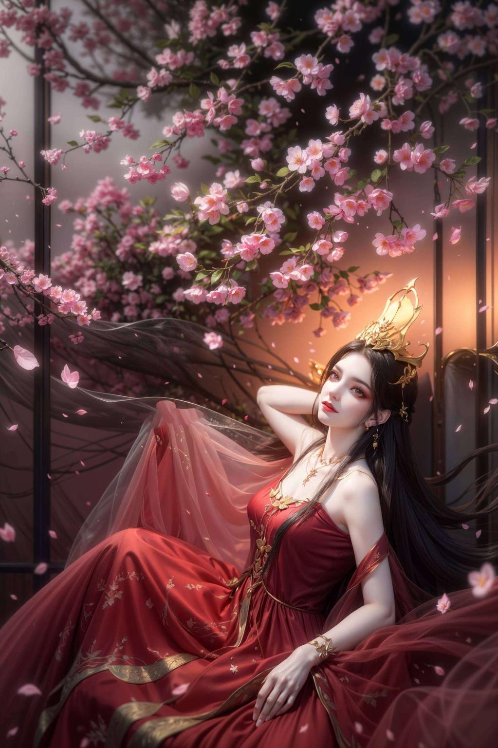 蛇发飘逸眼神魅惑