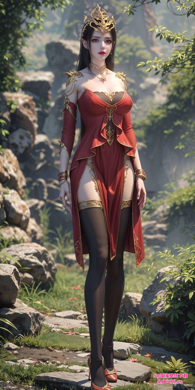 这款护眼iPhone壁纸来啦！萧薰美与美杜莎同框国漫风满满