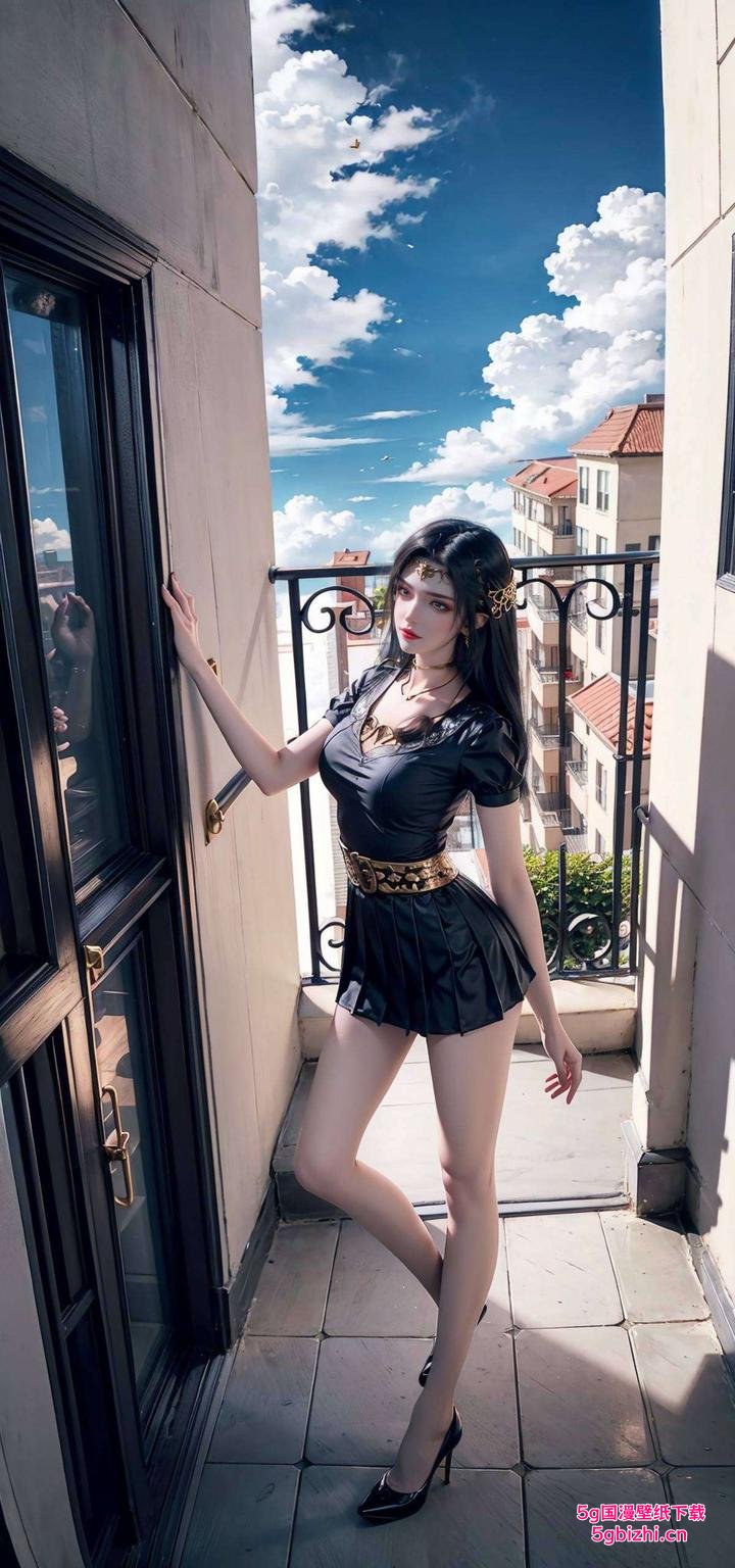 神秘冷酷蛇发女神眼神犀利