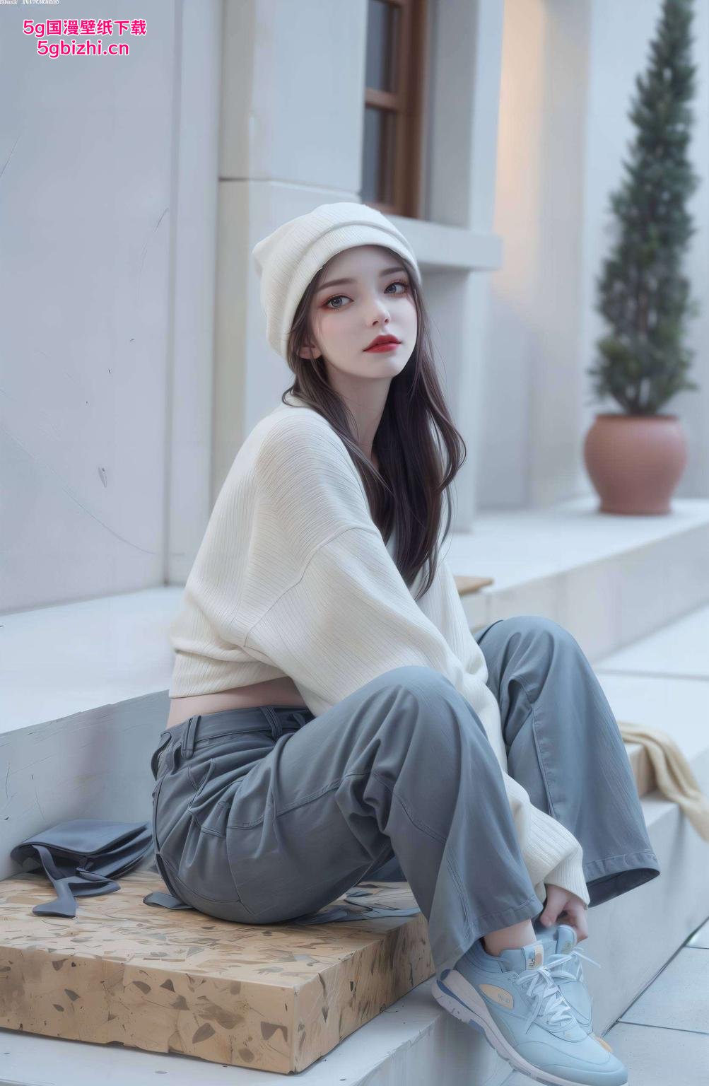 搭配细腻的笔触