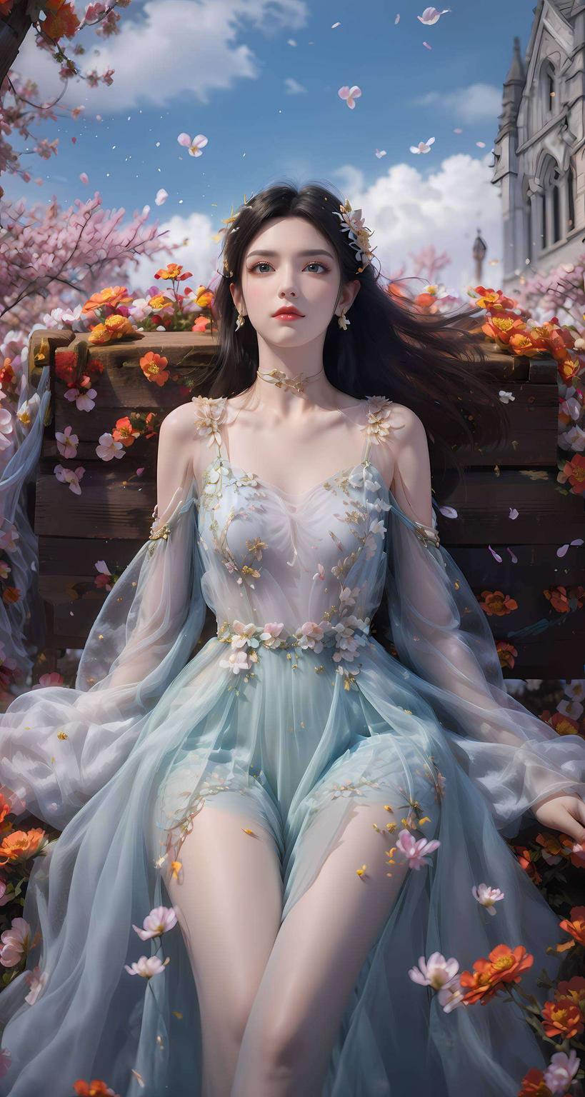 神秘的蛇发美女眼神犀利