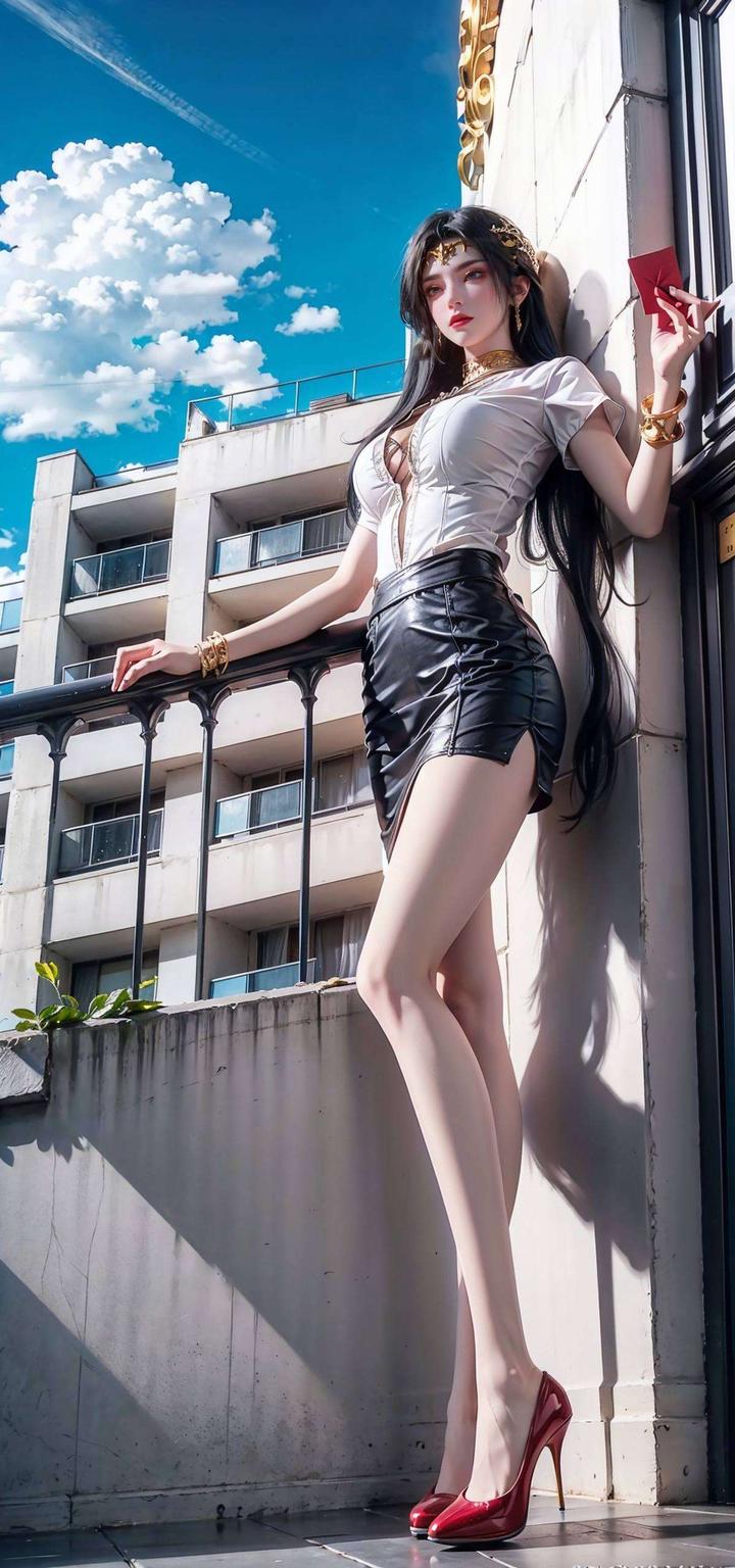 今天给大家带来一款超美的静态壁纸包！🎉 惊艳全场的AI国漫女神美杜莎