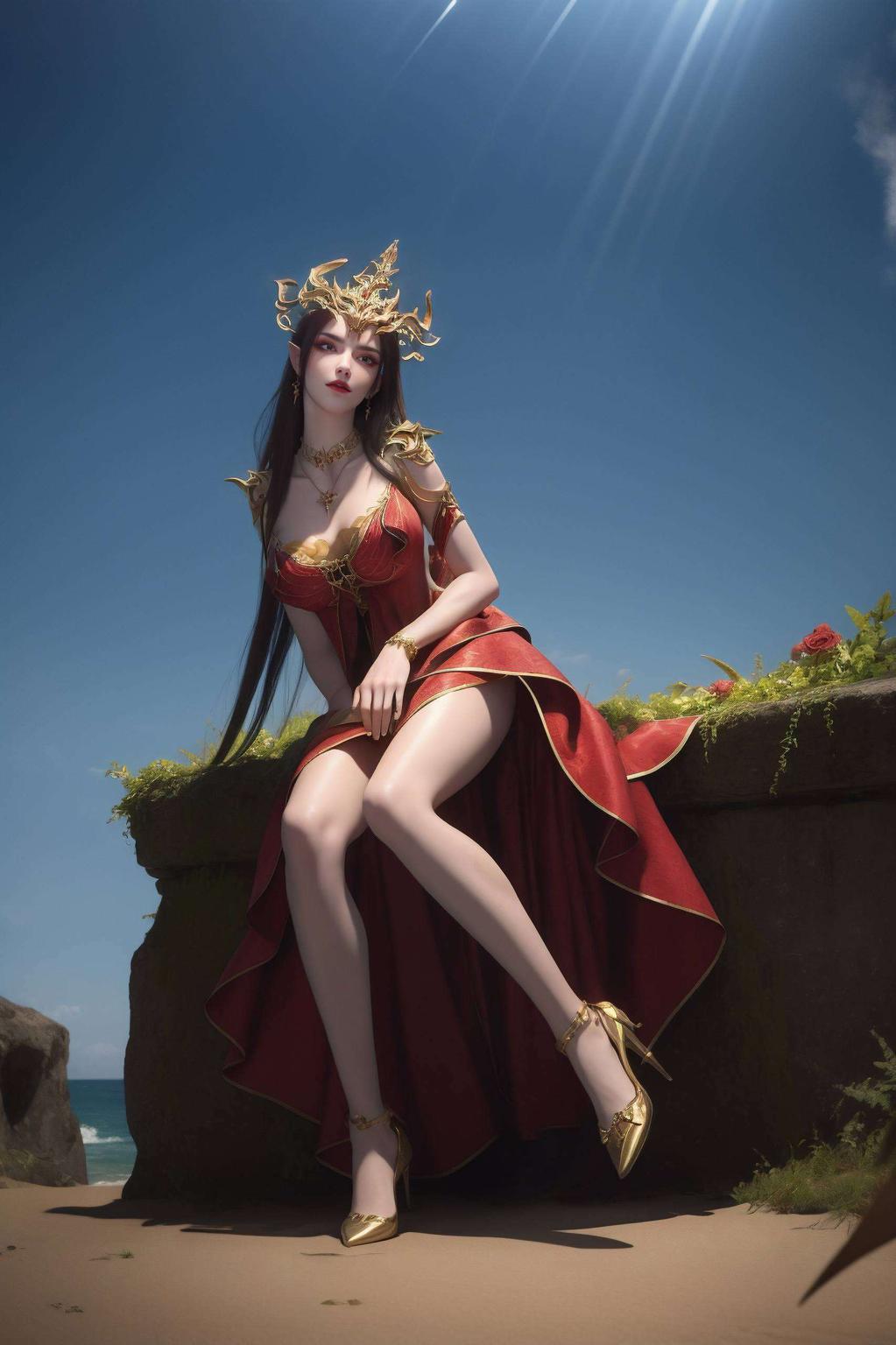 带你穿越古典仙境感受神秘蛇发女妖的魅力