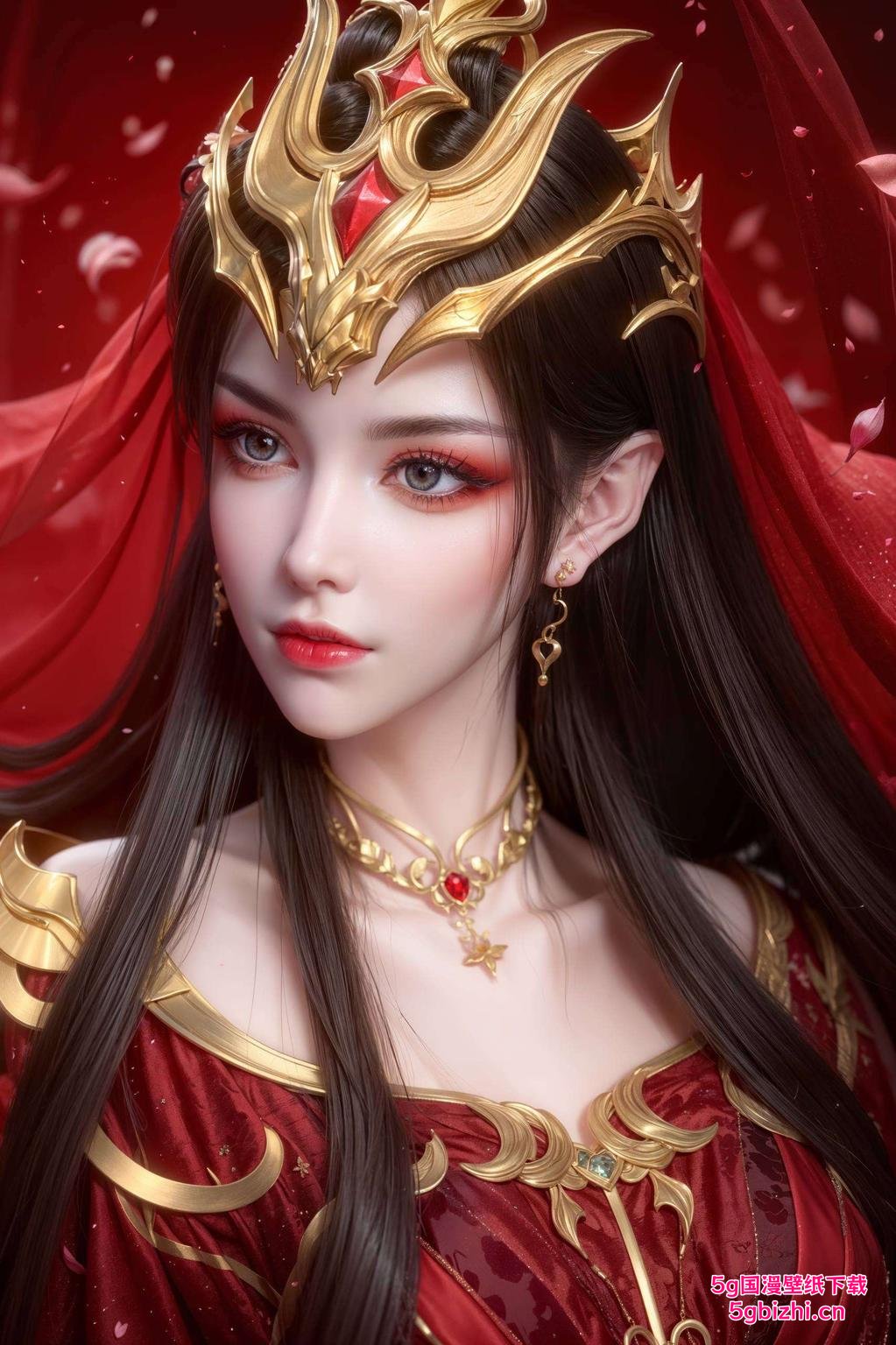 美杜莎3D同人壁纸可爱不失优雅