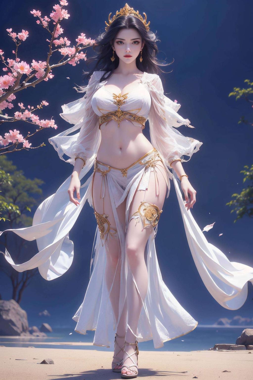 尽显冷艳女王气质！带来美杜莎正面图片的震撼之美