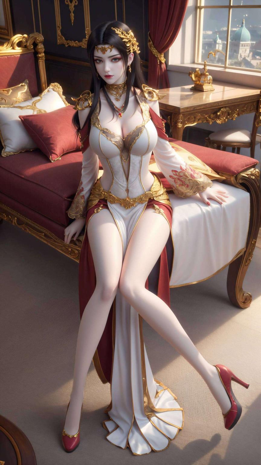 蛇发女妖的神秘魅力尽显这期带来一款超美的手绘美杜莎壁纸