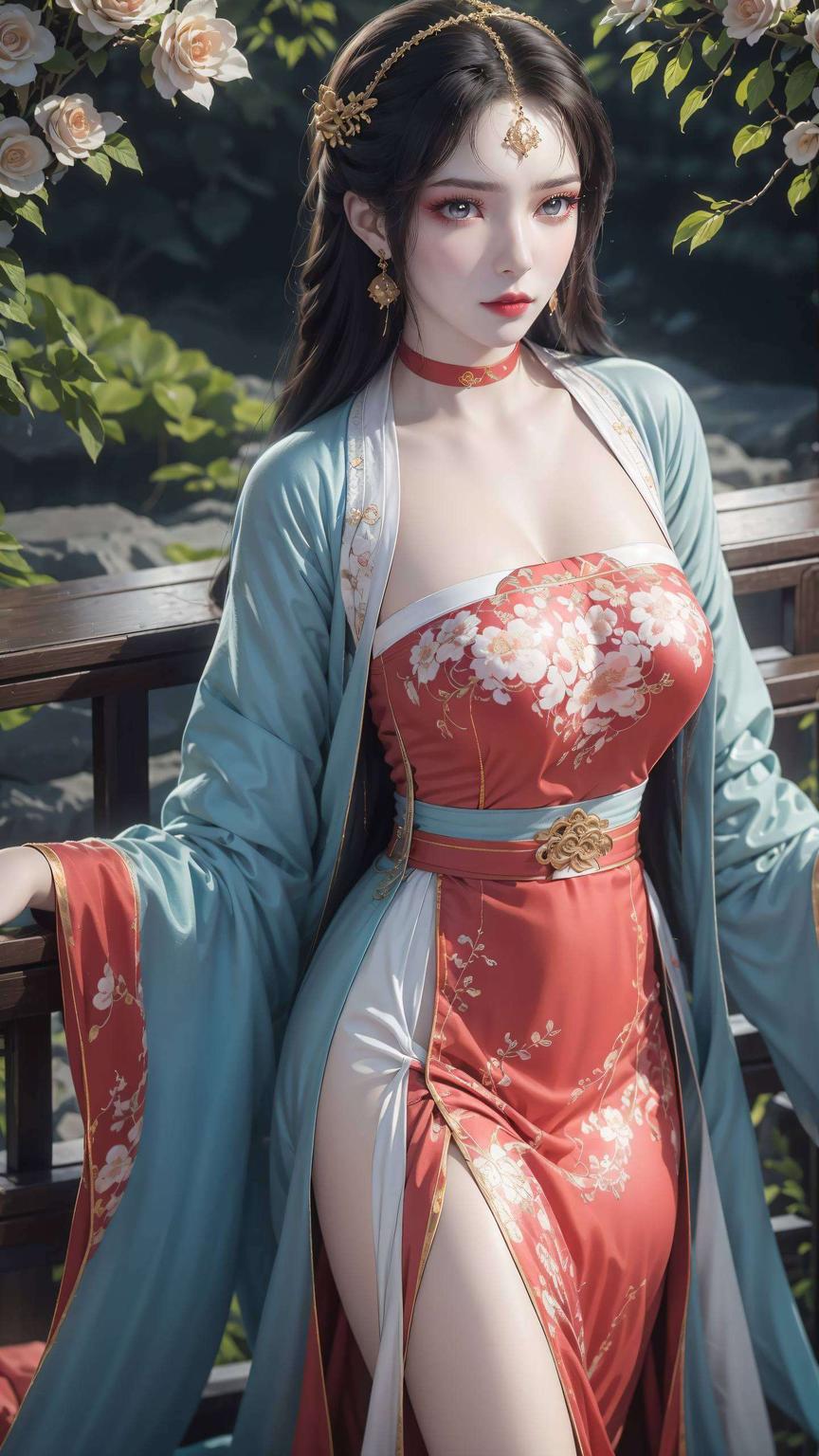 细腻笔触墨云飘渺