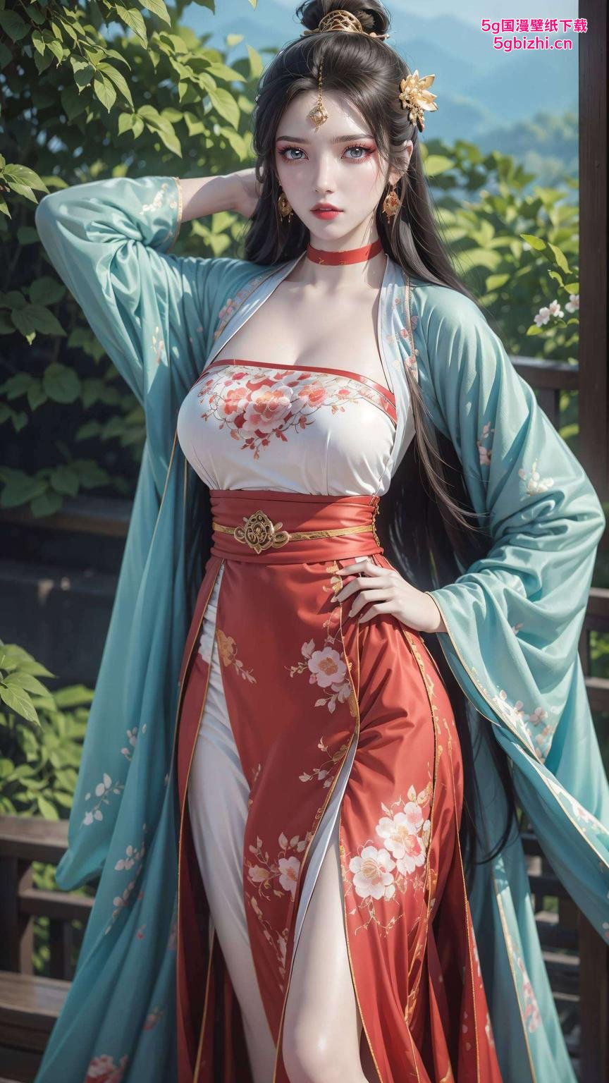 仿佛女神就在眼前神秘优雅