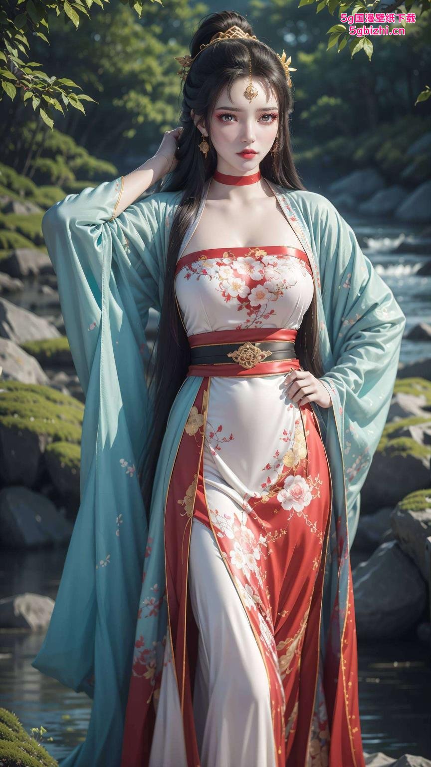 4K超清壁纸墨色飘渺中藏着仙侠梦境