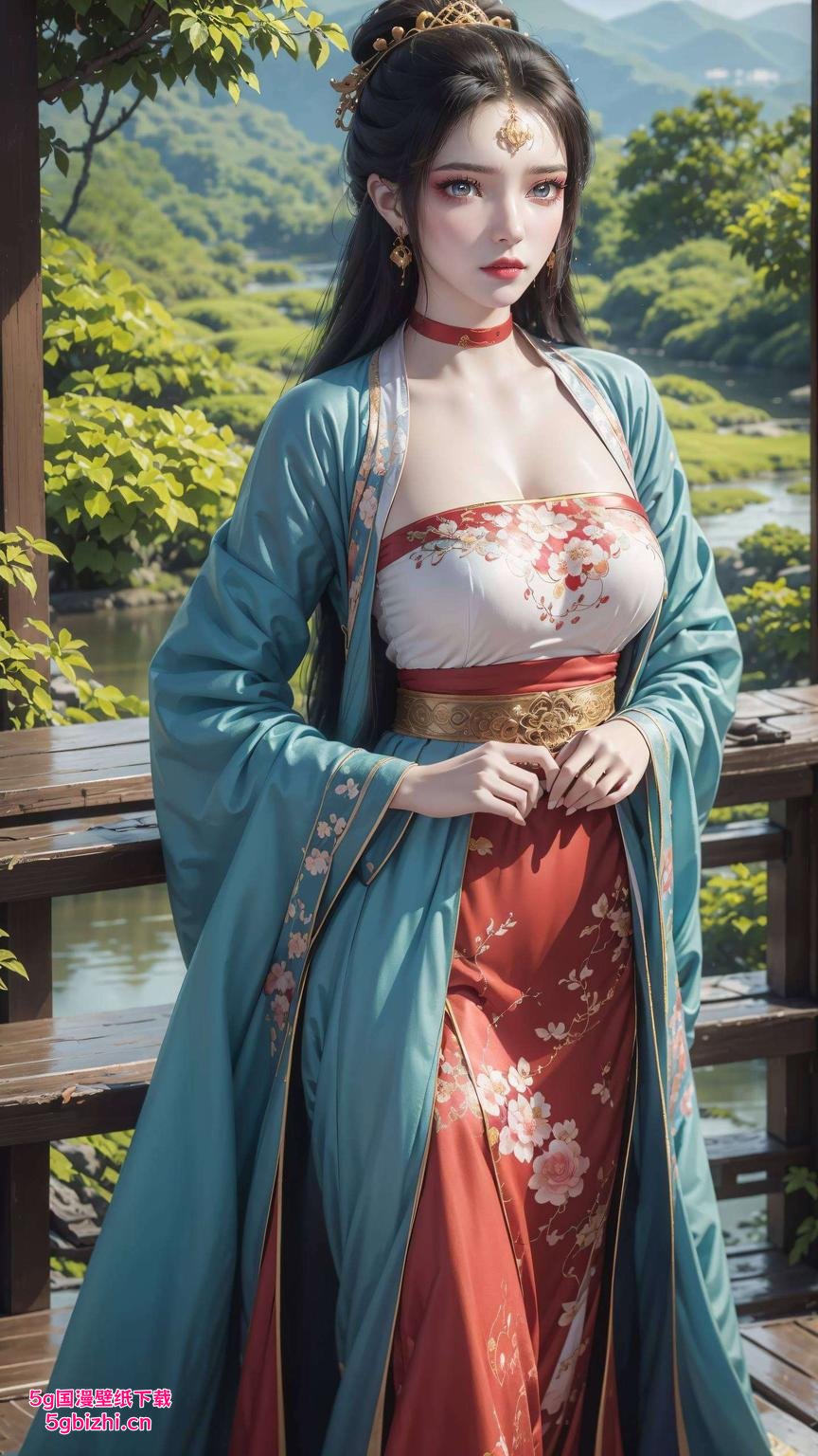 墨云飘渺光彩流动